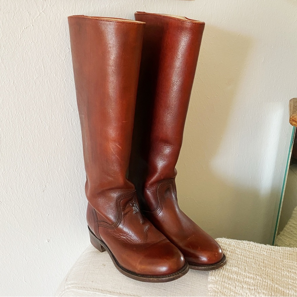 Vintage Frye Campus Boots - Picture 2 of 6